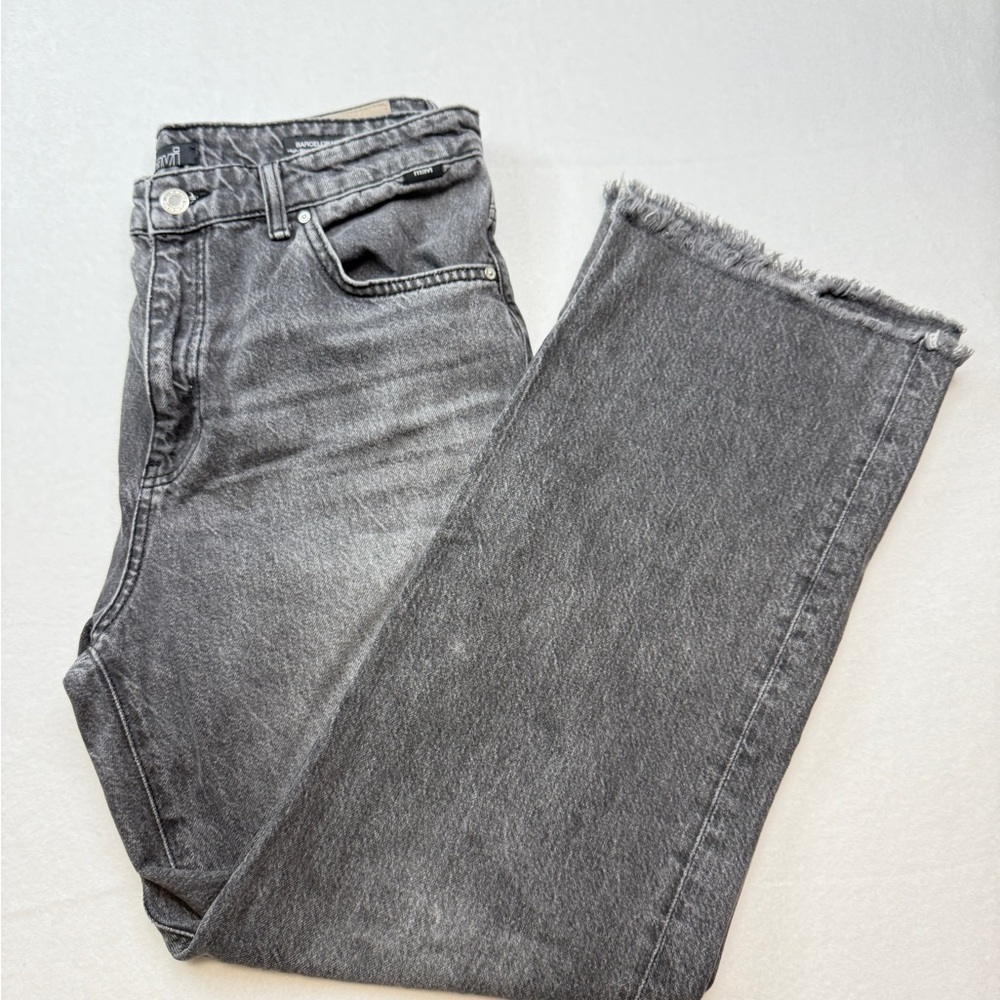 Mavi Barcelona Size 29 High-Rise Gray Jeans